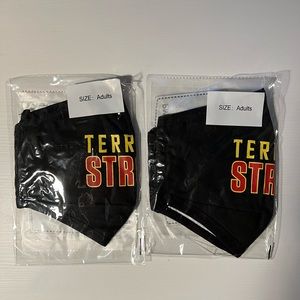 UMD Maryland NWT Adult Face Masks